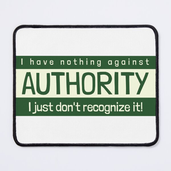 Item preview, nothing against authority designed and sold by ProllyWright.