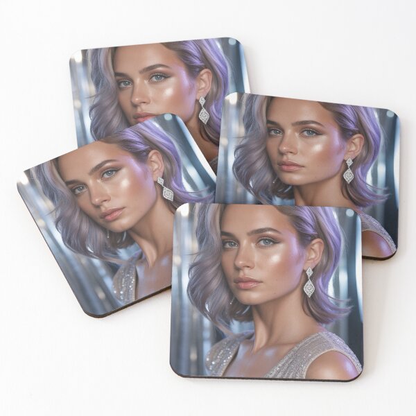 Item preview, Stylish portrait of a woman, modern design designed and sold by BenCoStyle.