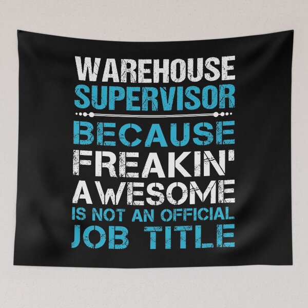 Item preview, Warehouse Supervisor designed and sold by Streanin.