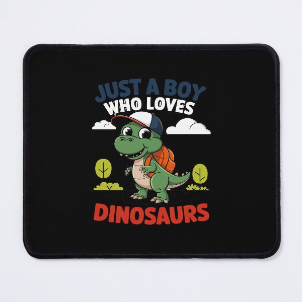Item preview, Just A Boy Who Loves Dinosaurs Boys Dinosaurs  designed and sold by MarkLeedsArt.