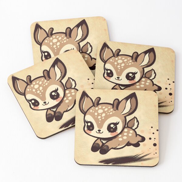 Item preview, Cute Baby Deer, Ai Generated Art  designed and sold by ACC .