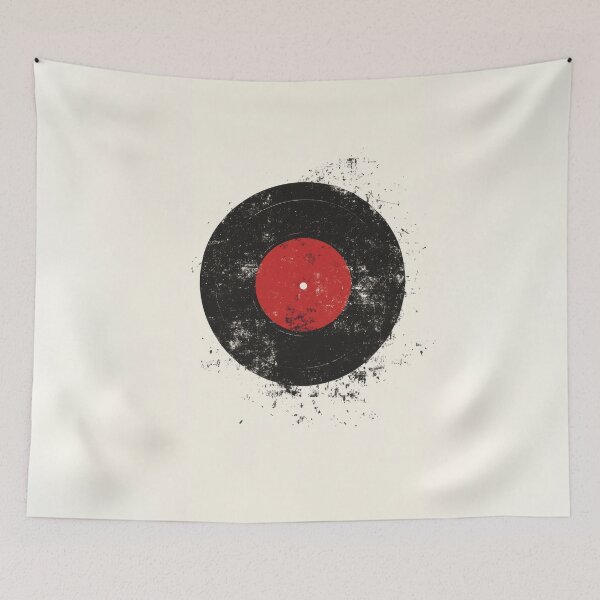Item preview, Vintage record on a plain background designed and sold by anytka.