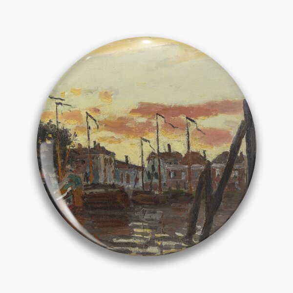 Item preview, The Port of Zaandam (1871) – Claude Monet designed and sold by Art Outlaws.