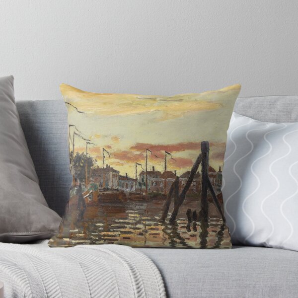 Item preview, The Port of Zaandam (1871) – Claude Monet designed and sold by Art Outlaws.