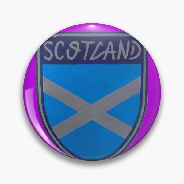 Item preview, Copy of Striking Scottish Emblem Sheild Design Unique Authentic Gift Purple Background Present designed and sold by Arniesart85.