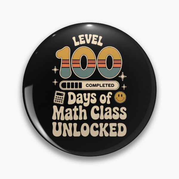 Item preview, Level 100 Days of Math Class Unlocked - 100th Day Math Teacher Gift designed and sold by ViralVector.