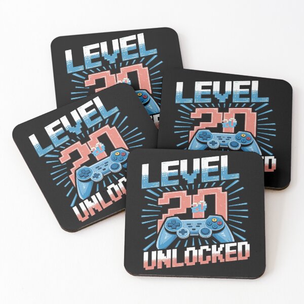 Item preview, Video Games Lover Level 20 Unlocked Gamer 20th Birthday  designed and sold by MarryIsMonth.