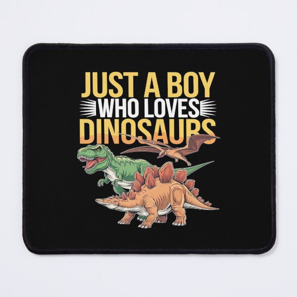 Item preview, Just a Boy Who Loves Dinosaurs Schoolboys  designed and sold by DigitaldeligArt.