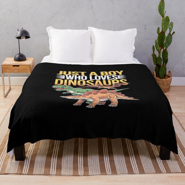 Item preview, Just a Boy Who Loves Dinosaurs Schoolboys designed and sold by DigitaldeligArt.