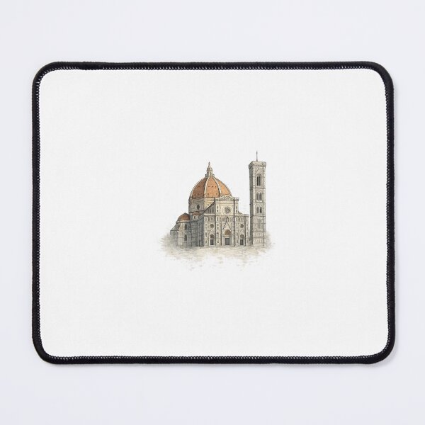 Item preview, Florence watercolor sketch: Duomo Santa Maria del Fiore designed and sold by LongIslandDesgn.