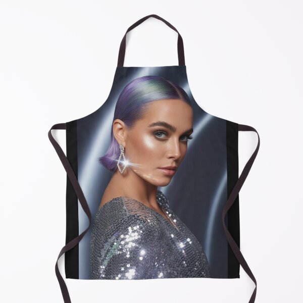 Item preview, Woman with purple hair designed and sold by BenCoStyle.