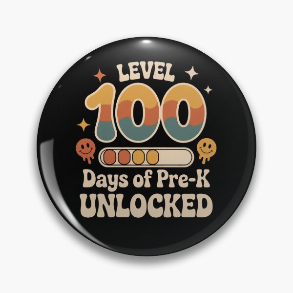 Item preview, Level 100 Days of Pre-K Unlocked - 100th Day Teacher Gift designed and sold by ViralVector.