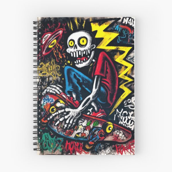 Item preview, GraffitX skateboard Chaos Oracle – Abstract Street Surreal Portrait Art designed and sold by Blackcanvas444.