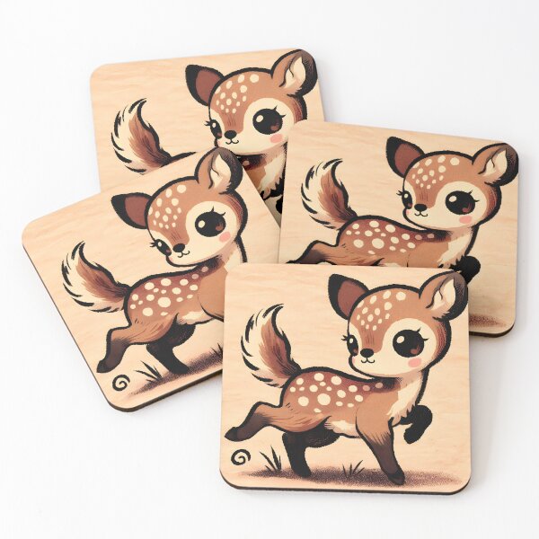 Item preview, Cute Baby Deer, Ai Generated Art  designed and sold by ACC .