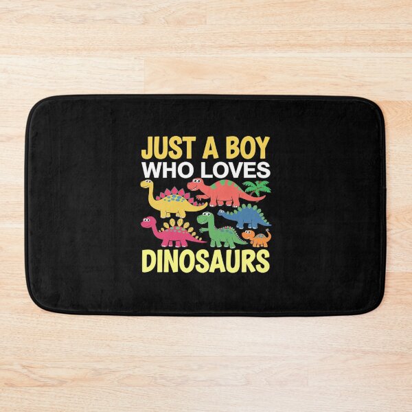 Item preview, Just A Boy Who Loves Dinosaurs - Kids Dinosaur  designed and sold by MarkLeedsArt.