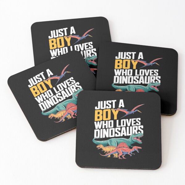 Item preview, Just a Boy Who Loves Dinosaurs Dino Humor Dad Son  designed and sold by DigitaldeligArt.