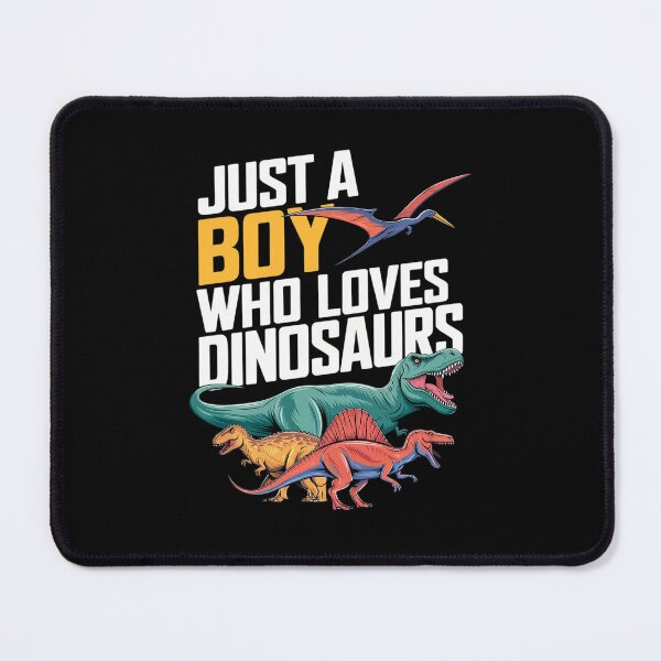 Item preview, Just a Boy Who Loves Dinosaurs Dino Humor Dad Son designed and sold by DigitaldeligArt.