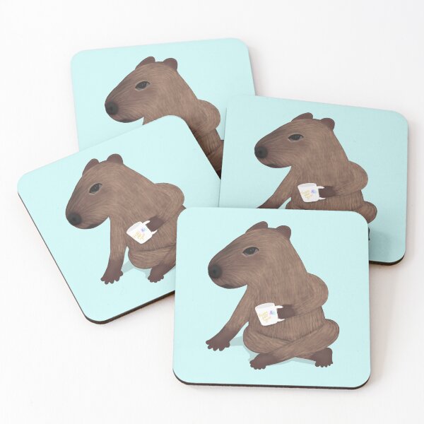 Item preview, Danvant- Capybara with happy new year mug designed and sold by Daniel Vasco.