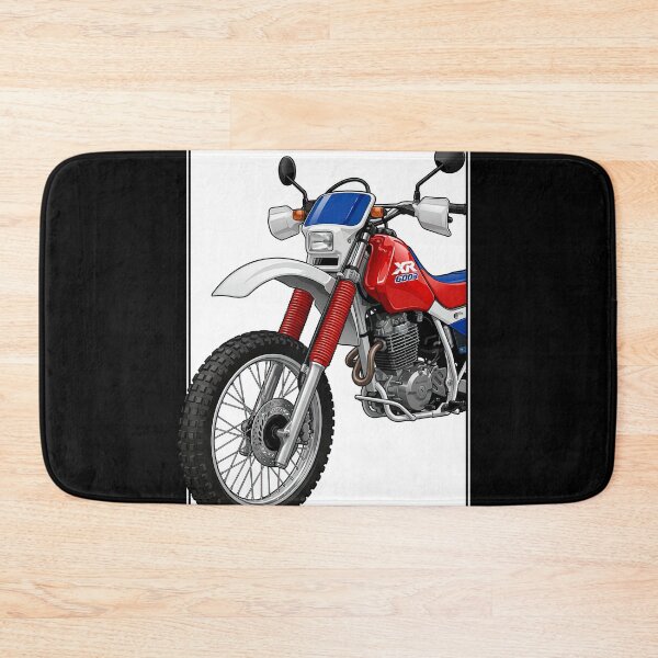 Item preview, Honda XR 600 R Close-Up Enduro Motorcycle Illustration designed and sold by enzoade.