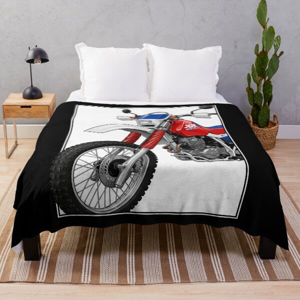 Item preview, Honda XR 600 R Close-Up Enduro Motorcycle Illustration designed and sold by enzoade.
