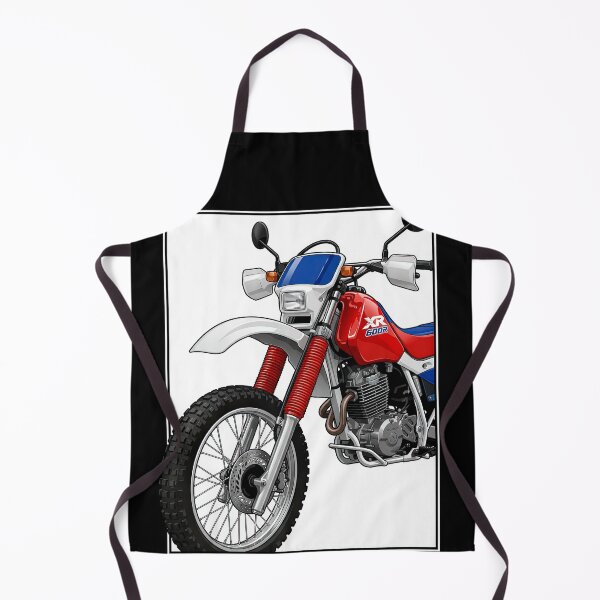 Item preview, Honda XR 600 R Close-Up Enduro Motorcycle Illustration designed and sold by enzoade.