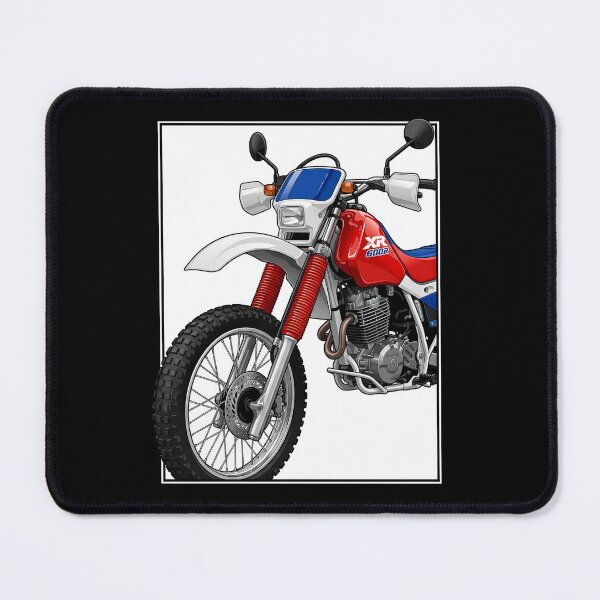 Item preview, Honda XR 600 R Close-Up Enduro Motorcycle Illustration designed and sold by enzoade.