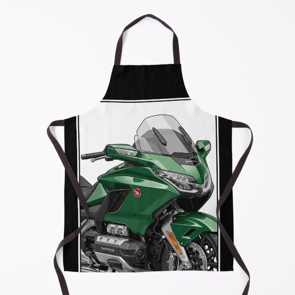 Item preview, Honda Goldwing Close-Up Touring Motorcycle Detailed Illustration designed and sold by enzoade.