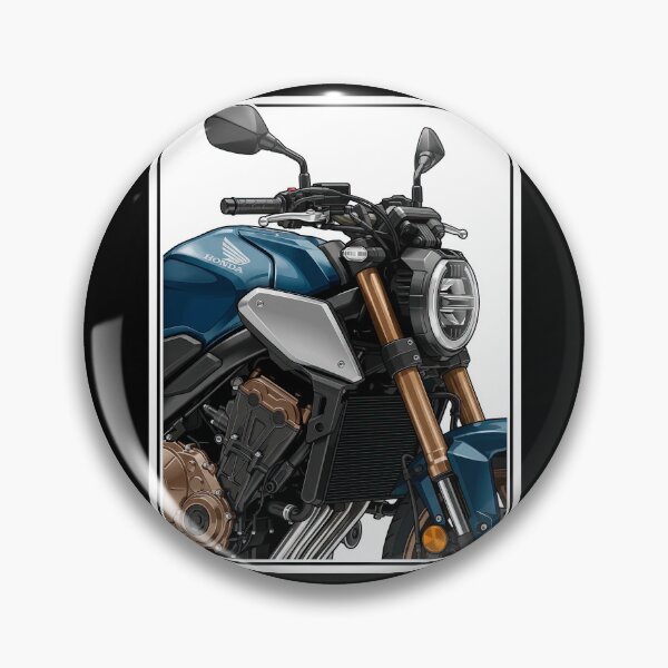Item preview, Honda CBR 650 R Blue Close-Up Motorcycle Artwork designed and sold by enzoade.
