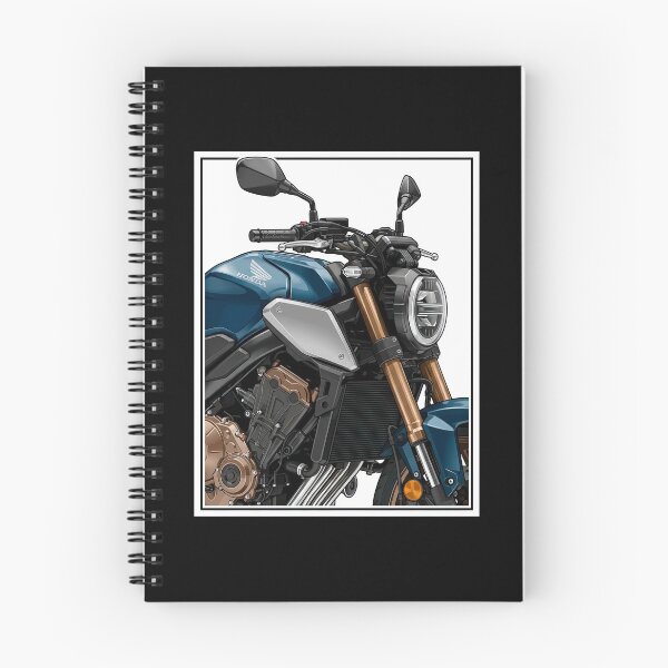 Item preview, Honda CBR 650 R Blue Close-Up Motorcycle Artwork designed and sold by enzoade.