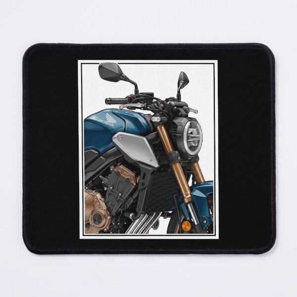 Item preview, Honda CBR 650 R Blue Close-Up Motorcycle Artwork designed and sold by enzoade.