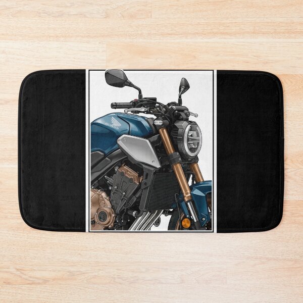 Item preview, Honda CBR 650 R Blue Close-Up Motorcycle Artwork designed and sold by enzoade.
