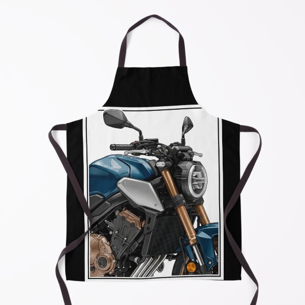 Item preview, Honda CBR 650 R Blue Close-Up Motorcycle Artwork designed and sold by enzoade.