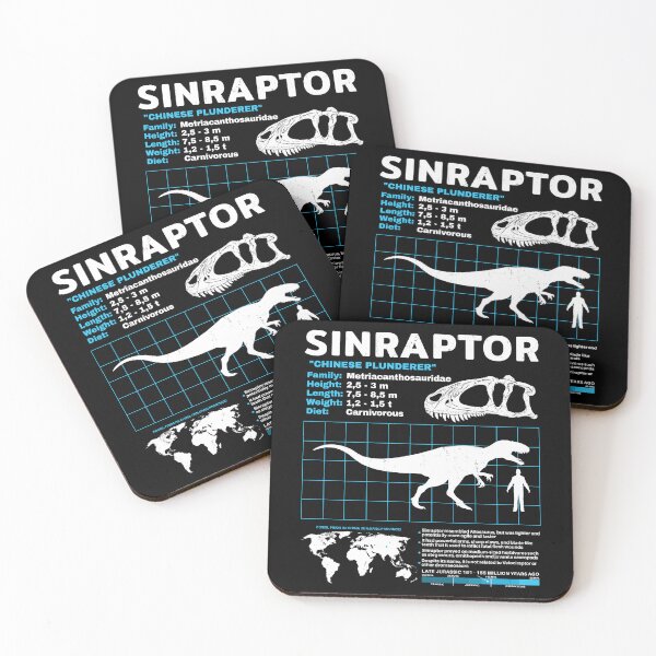 Item preview, Sinraptor Fact Sheet designed and sold by NicGrayGraphic.