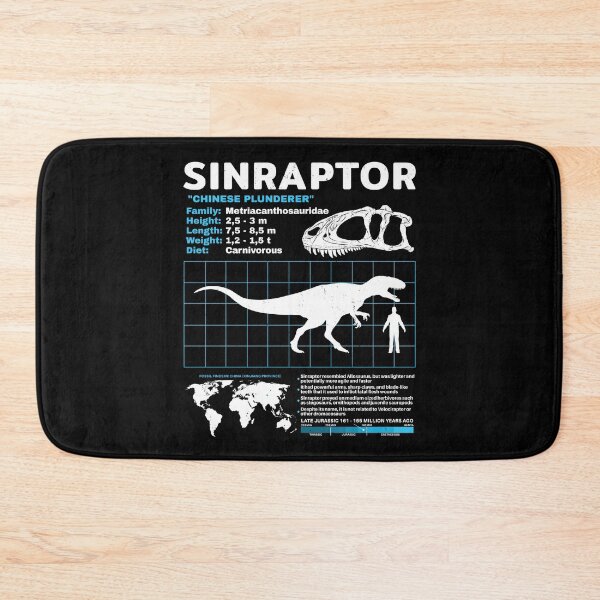 Item preview, Sinraptor Fact Sheet designed and sold by NicGrayGraphic.