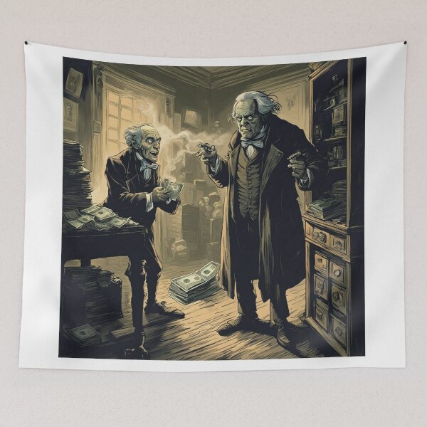 Item preview, Ebenezer Scrooge and Marley designed and sold by LCPcreations.