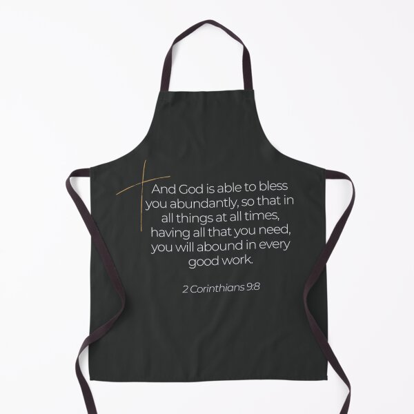 Item preview, Bible Verse 2 Corinthians 9:8 designed and sold by TonsPOD.