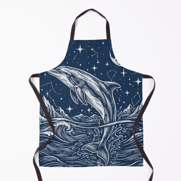 Item preview, Celestial Dolphin In Ocean Sea Creature Oceancore designed and sold by Y-Vibes.