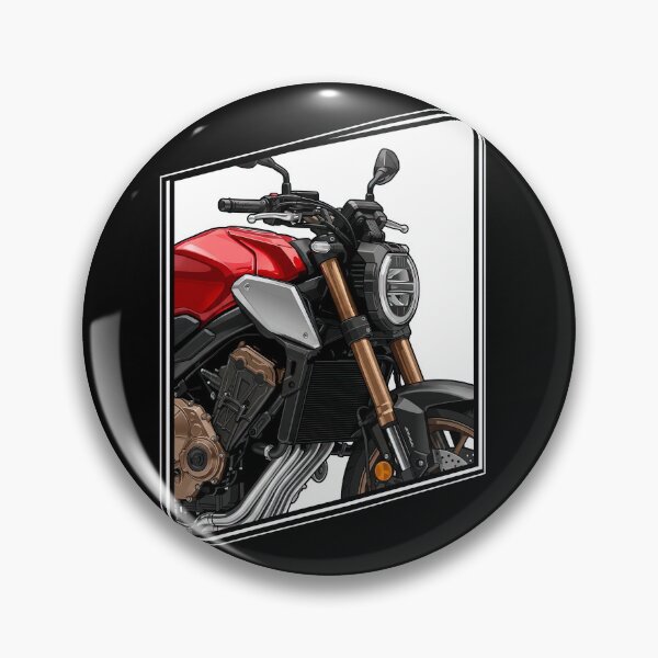 Item preview, Honda CBR 650 R Red Close-Up Sportbike Illustration designed and sold by enzoade.