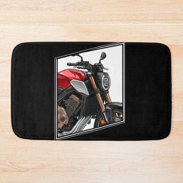 Item preview, Honda CBR 650 R Red Close-Up Sportbike Illustration designed and sold by enzoade.