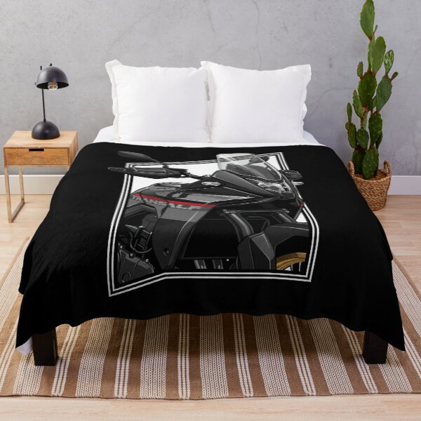 Item preview, Honda Transalp Black Close-Up Adventure Motorcycle Illustration designed and sold by enzoade.