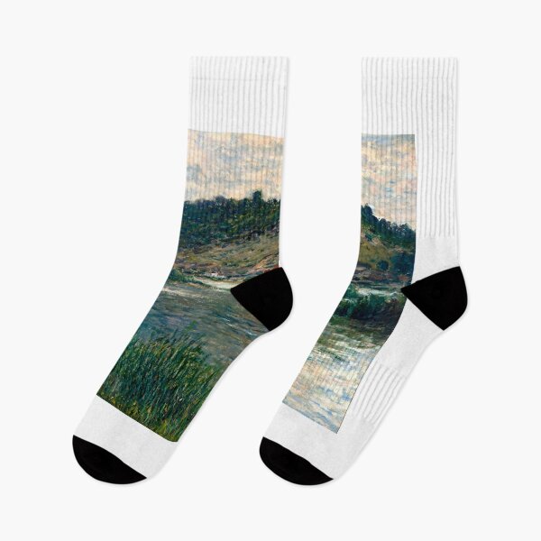 Item preview, Paisaje en Port-Villez (1894) – Claude Monet designed and sold by Art Outlaws.
