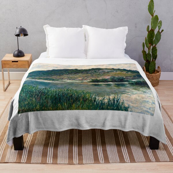 Item preview, Paisaje en Port-Villez (1894) – Claude Monet designed and sold by Art Outlaws.