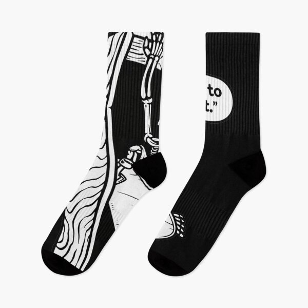Item preview, The skeleton goes out for a walk. designed and sold by Atee Optimistic.