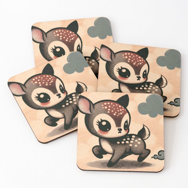 Item preview, Cute Baby Deer, Ai Generated Art  designed and sold by ACC .