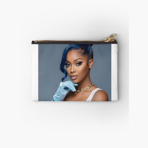 Item preview, Black woman with blue hair designed and sold by BenCoStyle.