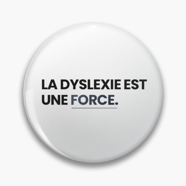 Item preview, Dyslexia is a strength designed and sold by LA DYSLEXIE EST UNE FORCE.