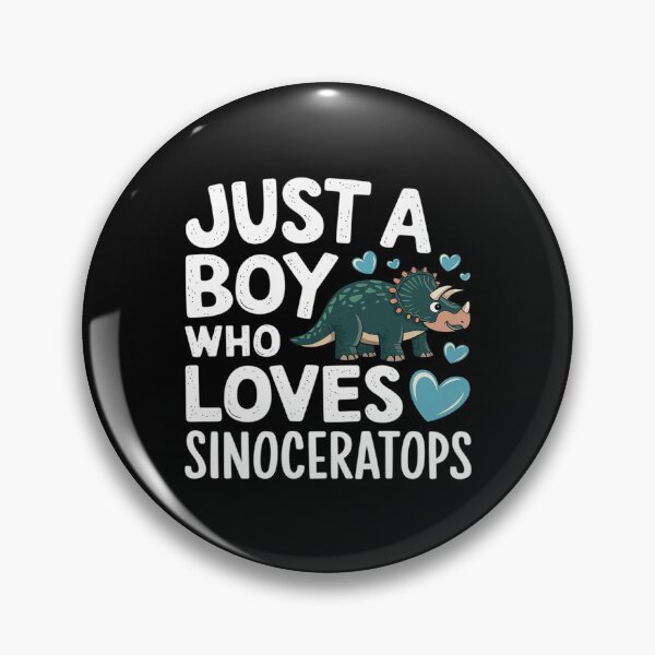 Item preview, Just A Boy Who Loves Sinoceratops Dinosaur Lover  designed and sold by MarkLeedsArt.