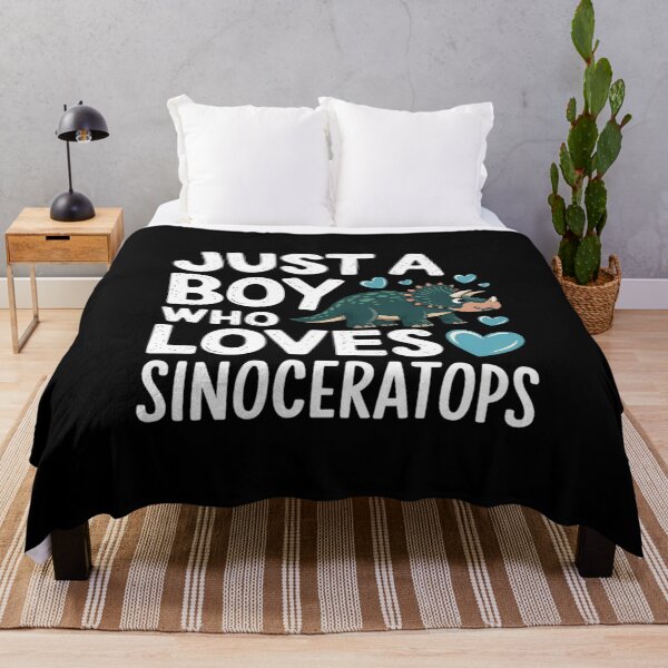 Item preview, Just A Boy Who Loves Sinoceratops Dinosaur Lover designed and sold by MarkLeedsArt.