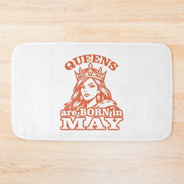 Item preview, Queens Are Born in May – Birthday Queen Crown Illustration designed and sold by TipTop GFX.