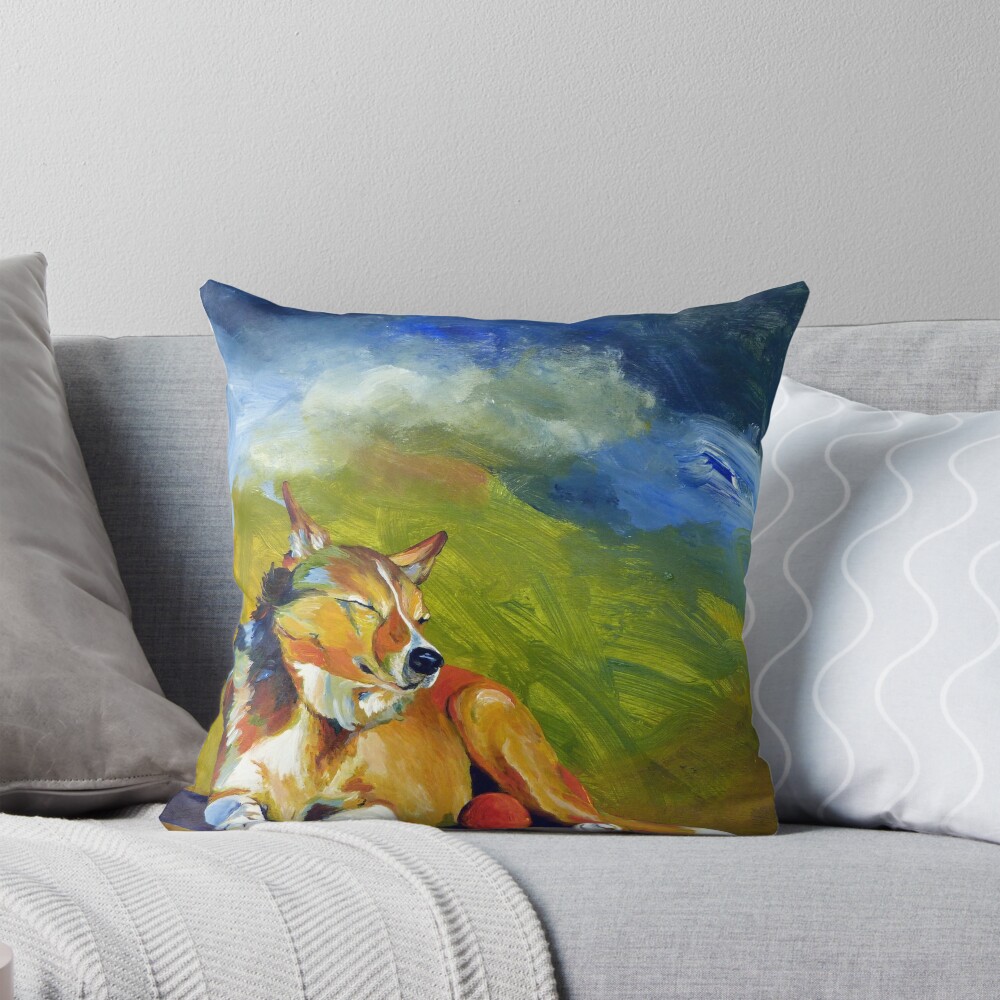 Item preview, Throw Pillow designed and sold by Ruca.